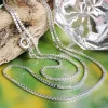 Fußkette Venezianer Kette, 925 Silber, 27cm, Fußschmuck, Damen