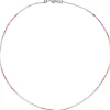 Halskette Collier aus Labradorit & Turmalin & Hämatin 45cm Edelsteinkette