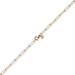 Halskette Collier Weit-Ankerkette aus 585 Gold Rotgold strukturiert 50cm