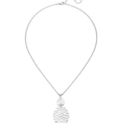 Halsschmuck Halskette Collier Kette mit Anhänger aus Edelstahl 42-46cm