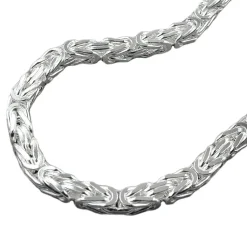 Kette Collier aus 925 Silber, Halsschmuck, Länge 55cm