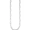 Kette Collier Halskette Unendlichkeit Zeichen 925 Silber mit Zirkonia 48cm Damen
