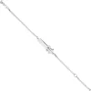 Kinder Armband Gravurplatte Schildband, Lokomotive Dampflok, 925 Silber, 12-14cm