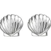 Kinder Ohrstecker Muschel aus 925 Silber Ohrringe Ohrschmuck rhodiniert