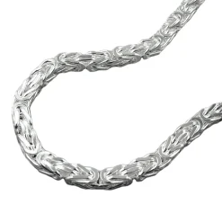 Königskette Halskette Kette Collier aus 952 Echt Silber, 45cm