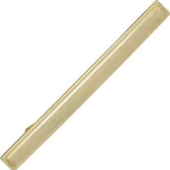 Krawattenschieber aus 333 Gold Gelbgold und 925 Silber teilmattiert Herren