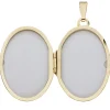 Medaillon Anhänger 21,6x27,3mm zum Öffnen aus 333 Gold Gelbgold Goldmedaillon