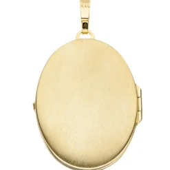 Medaillon Anhänger zum Öffnen, mit Muster, 333 Gold Gelbgold, Damen