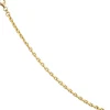 3mm Ankerarmband Armband Armschmuck aus 333 Gold Gelbgold diamantiert 21cm