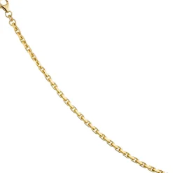 3mm Ankerarmband Armband Armschmuck aus 333 Gold Gelbgold diamantiert 21cm