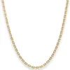 2,5mm Ankerkette diamantiert Kette Collier Halskette aus 333 Gold Gelbgold 55cm