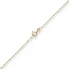1,3mm Ankerkette diamantiert Kette Collier Halskette aus 333 Gold Gelbgold 45cm