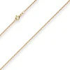 1,7mm Ankerkette diamantiert Kette Collier Halskette aus 333 Gold Gelbgold 38cm