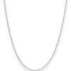 1,9mm Ankerkette diamantiert Silberkette Collier Halskette aus 925 Silber 45cm