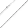 1,7mm Ankerkette diamantiert Silberkette Collier Halskette aus 925 Silber 50cm