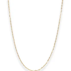 1,1mm Ankerkette flach Collier Halskette aus 333 Gold Gelbgold 36cm