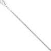 2mm Ankerkette Halskette Collier aus 925 Silber rhodiniert Silberkette 45cm