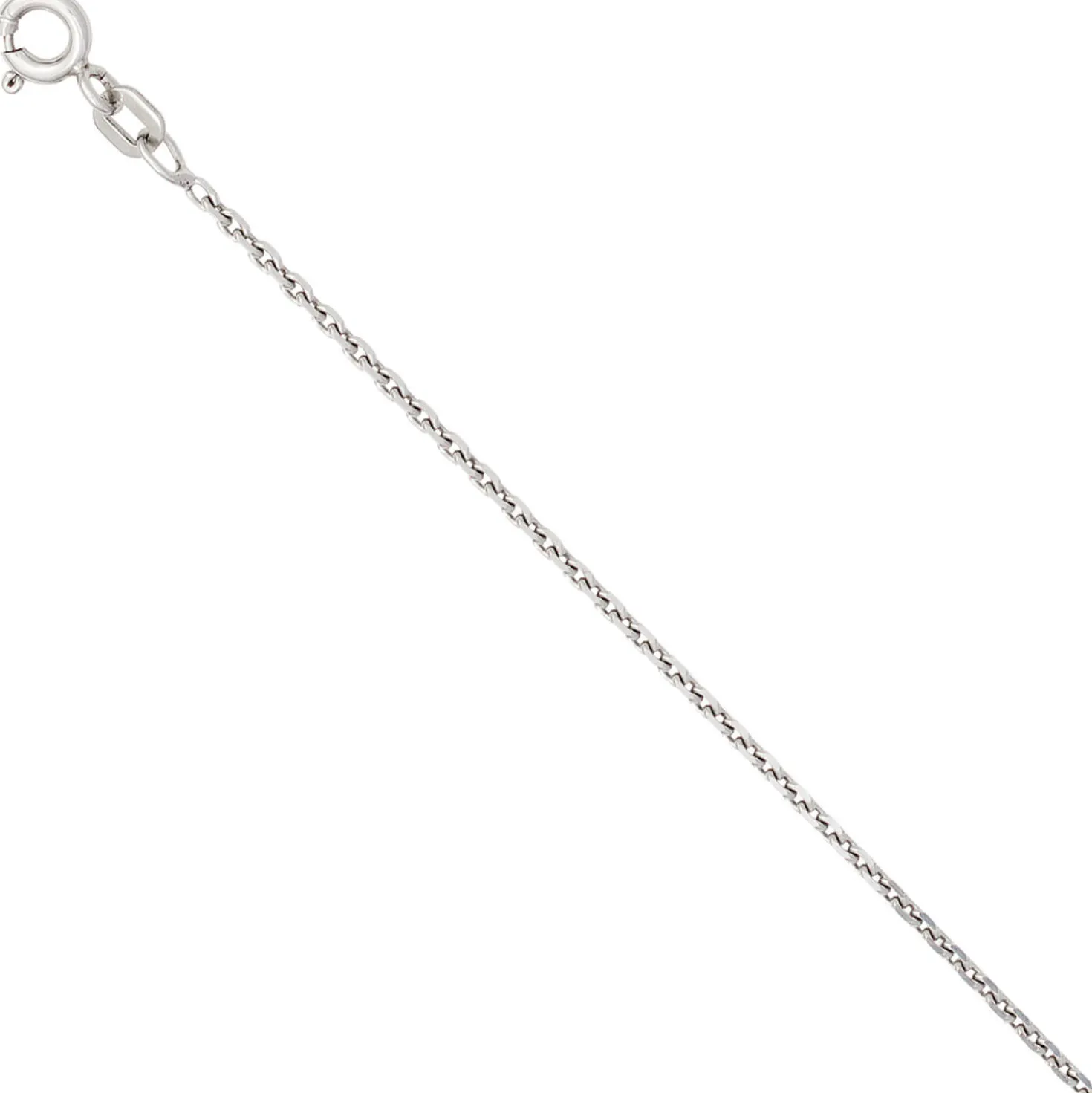 1,5mm Ankerkette Kette Collier Halskette 925 Silber glänzend Damen 45cm