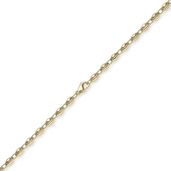 5,5mm Ankerkette Kette Collier Schiffsanker Halskette aus 750 Gold Gelbgold 60cm