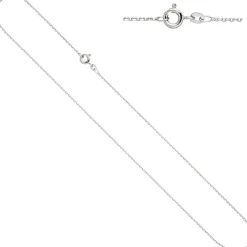 1,3mm Ankerkette Kette Halskette Collier Goldkette 333 Gold Weißgold 36cm