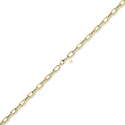 6mm Anker-Weit-Rechteck Kette Collier Halsschmuck aus 585 Gold Gelbgold 60cm