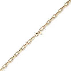 7,5mm Anker-Weit-Rechteck Kette Collier Halsschmuck aus 585 Gold Rotgold 60cm