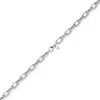 7,5mm Anker-Weit-Rechteck Kette Collier Halsschmuck aus 585 Gold Weißgold 55cm