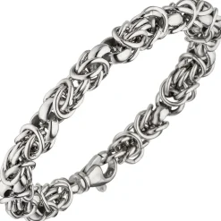 7,2mm Armband Armkette Armschmuck Erbs-Königskette aus echtem 925 Silber, 20cm