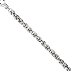 7,2mm Armband Armkette Armschmuck Erbs-Königskette aus echtem 925 Silber, 20cm