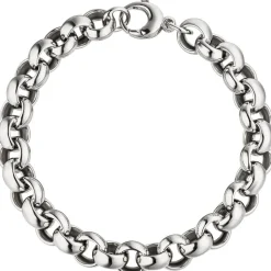 10,1mm Armband Armkette Erbsarmband aus 925 Silber 21cm Unisex
