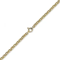 8mm Armband Armkette Erbskette aus 585 Echt Gold Gelbgold, 19cm
