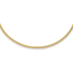 3mm Armband Armkette Zopfkette aus 750 Gold Gelbgold 19cm Unisex Goldarmband
