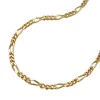 1,4mm Armband Armschmuck Figarokette aus 14Kt 585 Gold Gelbgold 19cm