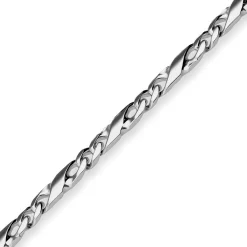 4,9mm Armband Dollarkette Armschmuck aus 925 Silber rhodiniert 21cm
