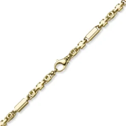 6,5mm Armband Monte Carlo Armkette aus 585 Gold Gelbgold massiv 22cm