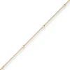 3,1mm Armband Panzerkette Kugel Armschmuck aus 333 Gold Gelbgold 18cm