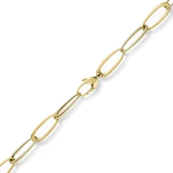 10mm Armband Phantasie-Armkette Armschmuck 585 Gold Gelbgold matt/glänzned 19cm