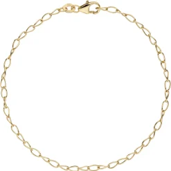 2,3mm Armband Weit-Ankerkette Armkette Armschmuck aus 375 Gold Gelbgold 19cm