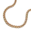 2,4mm Armband Zopfkette Armkette Armschmuck 585 Gold Gelbgold rhodiniert 19cm