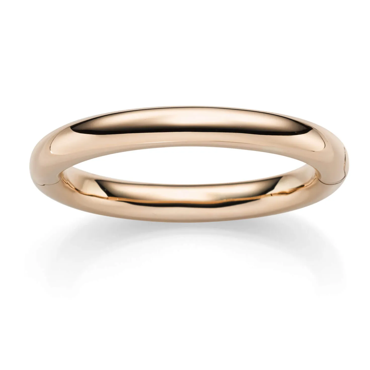 10mm Armreif Armband oval 61x51,5mm aus 585 Gold Rotgold Armschmuck Damen