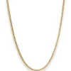 1,5mm Bingokette Collier Halskette aus 585 Gold Gelbgold 60cm