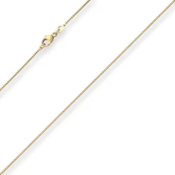 1mm Bingokette Goldkette Collier Halskette aus 585 Gold Gelbgold 42cm