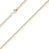 1,3mm Bingokette Goldkette Collier Halskette aus 585 Gold Gelbgold 40cm