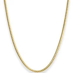 2,5mm Bingokette Goldkette Collier Halskette aus 375 Gold Gelbgold 45cm