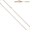 1,5mm Bingokette Halskette Collier Goldkette Kette 585 Gold Rotgold 42cm