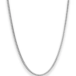 1,5mm Bingokette Silberkette Collier Halskette aus 925 Silber rhodiniert 50cm