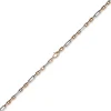 5mm Collier Phantasiekette aus 585 Gold Weißgold Rotgold Halsschmuck, 50cm