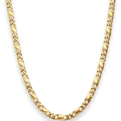 4,9mm Dollarkette Goldkette Collier Halskette aus 333 Gold Gelbgold 55cm