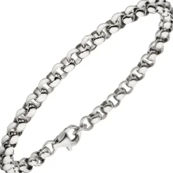 4,5mm Erbsarmband Armband Armkette Silberarmband aus 925 Silber, 19cm
