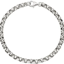 4,5mm Erbsarmband Armband Armkette Silberarmband aus 925 Silber, 19cm